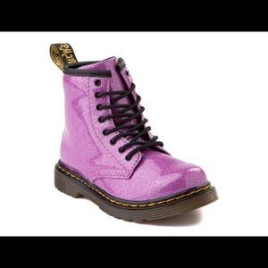 Doc Martins 1460 Girls Glitter Boot, Pink